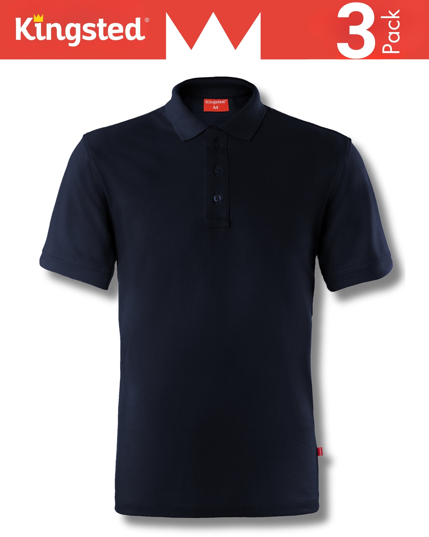 Classic Pique Polo Shirts for Men Multipack (Everyday Pack)