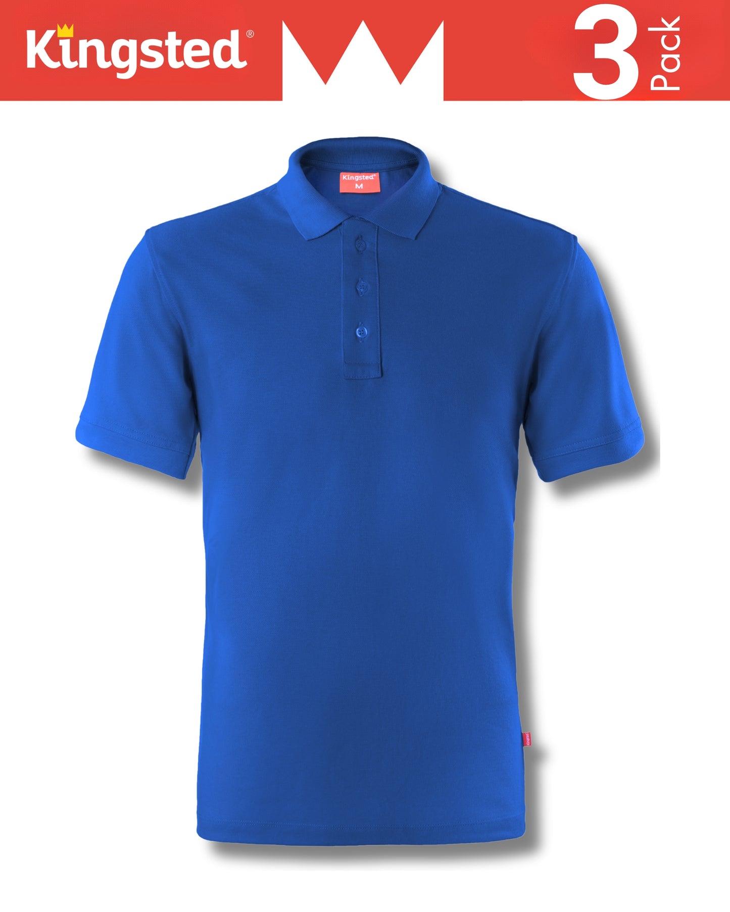 Classic Pique Polo Shirts for Men Multipack (Prime Pack)
