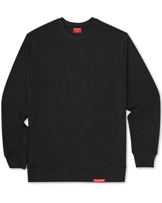Lightweight Terry Sweatshirt (Black)