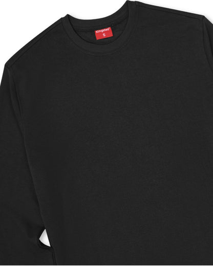 Lightweight Terry Sweatshirt (Black)