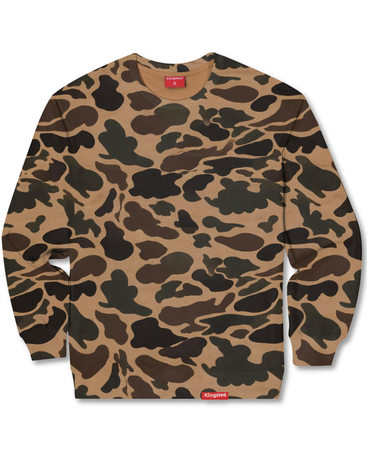 Lightweight Terry Sweatshirt (Camo)