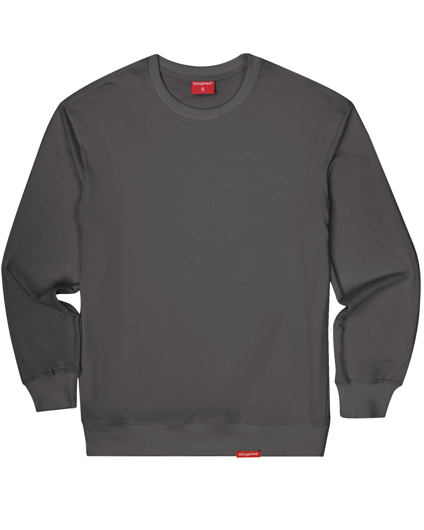 Lightweight Terry Sweatshirt (Charcoal) - Kingsted