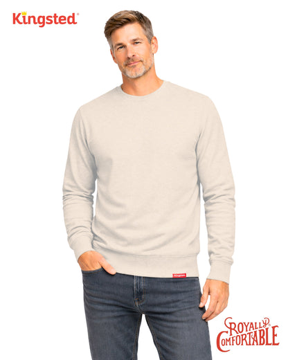 Lightweight Terry Sweatshirt (Cream)
