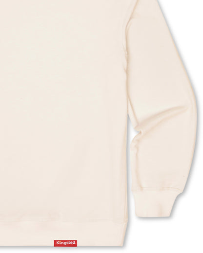 Lightweight Terry Sweatshirt (Cream)