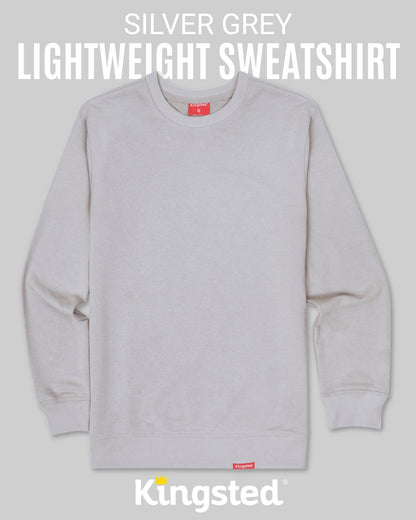 Lightweight Terry Sweatshirt (Grey)