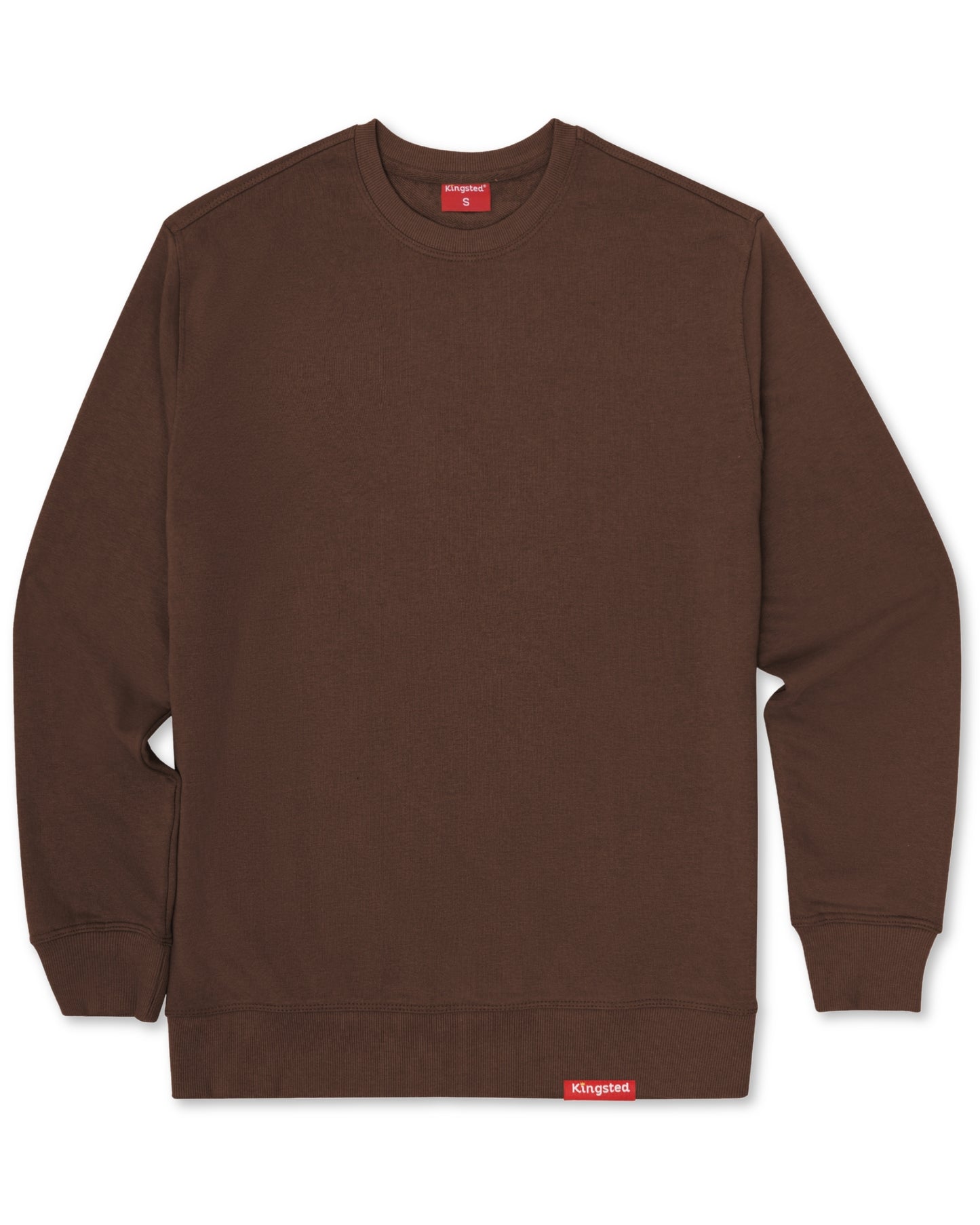 Lightweight Terry Sweatshirt (Brown)