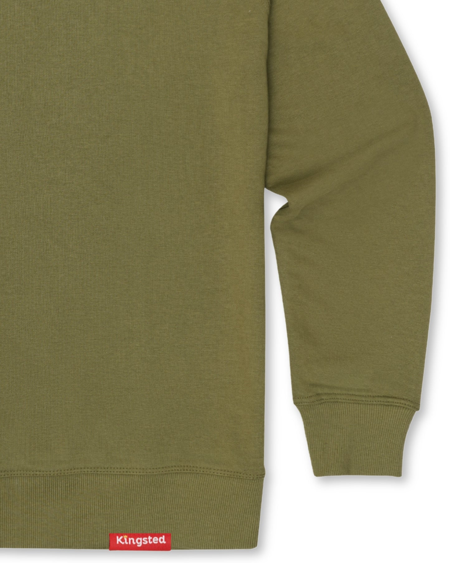 Lightweight Terry Sweatshirt (Olive Green)