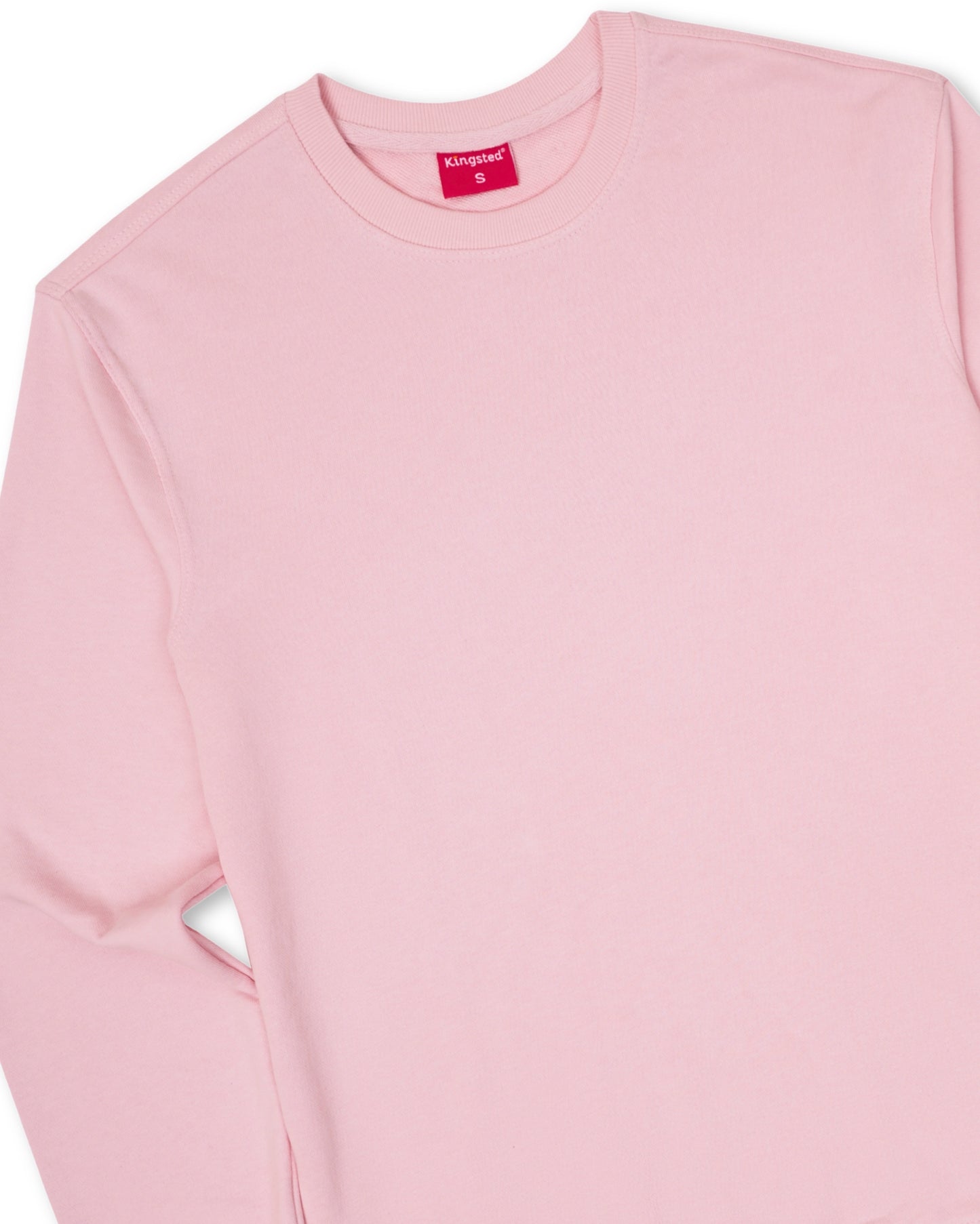 Lightweight Terry Sweatshirt (Pink)