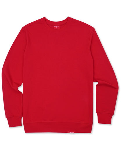 Lightweight Terry Sweatshirt (Red)