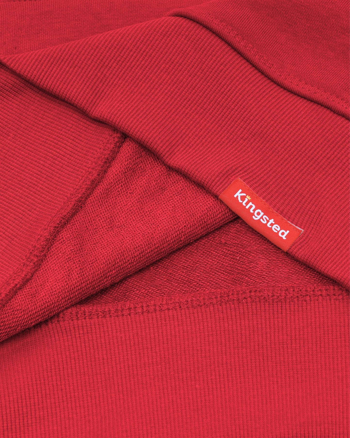 Lightweight Terry Sweatshirt (Red)