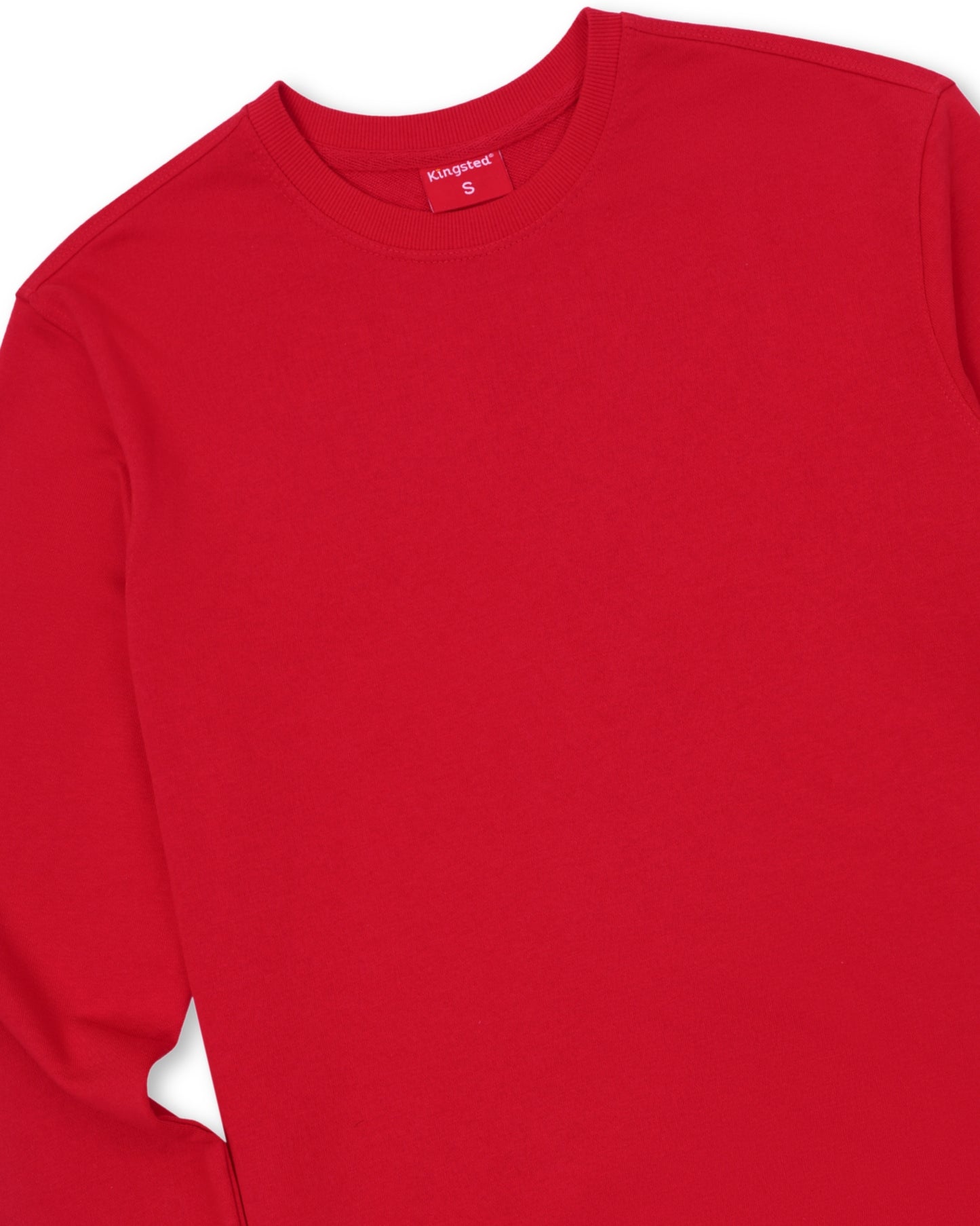 Lightweight Terry Sweatshirt (Red)