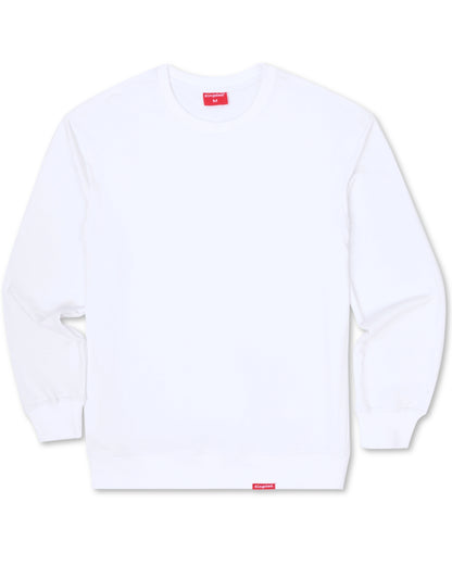 Lightweight Terry Sweatshirt (White)
