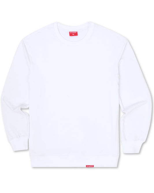 Lightweight Terry Sweatshirt (White)
