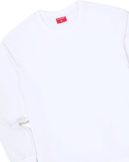 Lightweight Terry Sweatshirt (White)