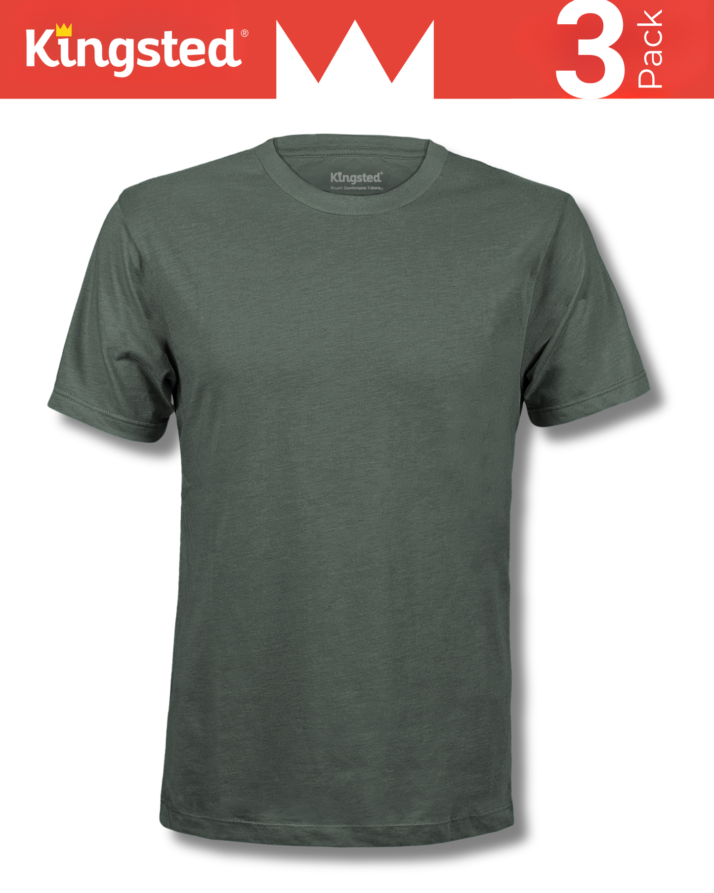 Short Sleeve Crewneck T-Shirts Multipack (Classic Pack)