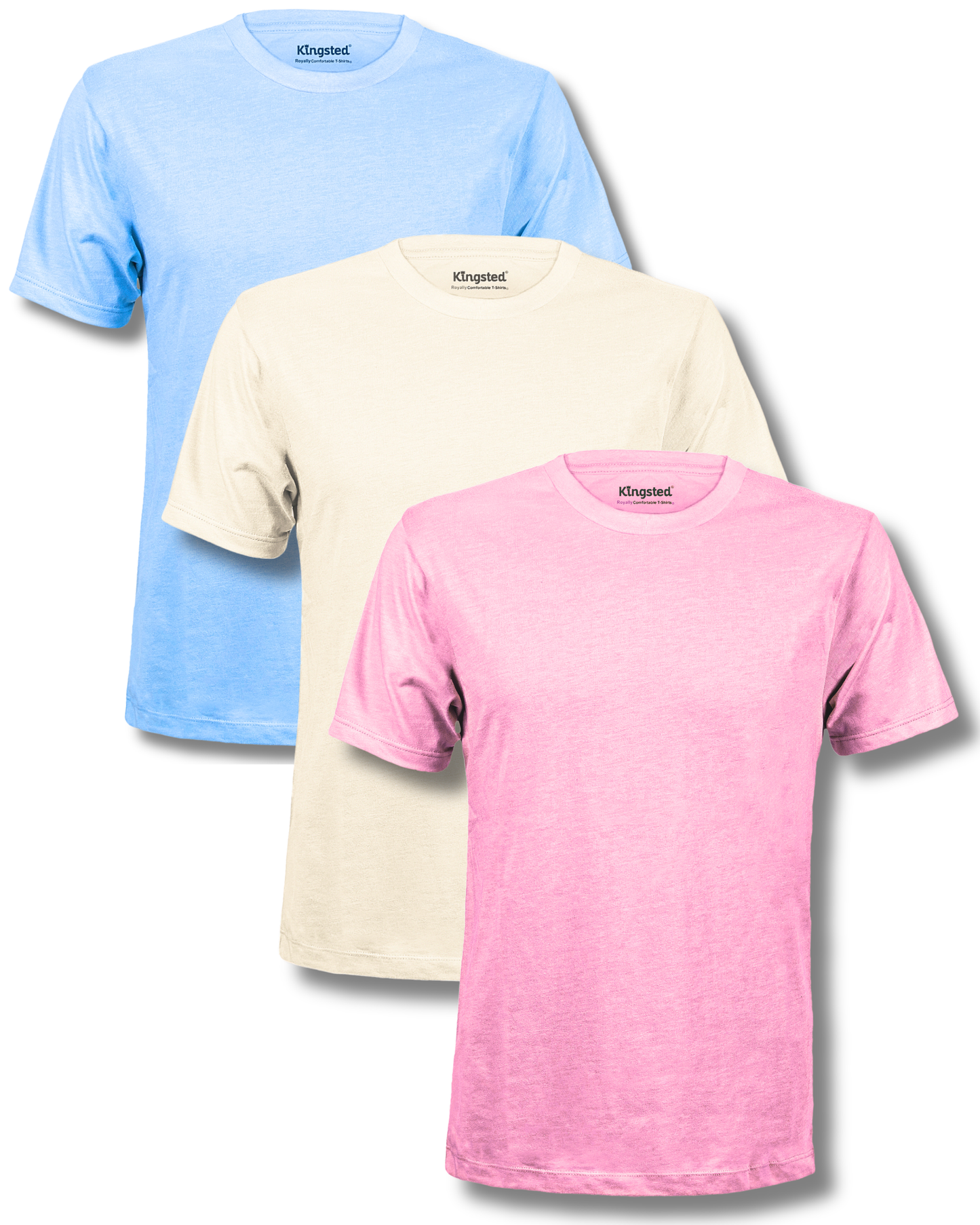 Short Sleeve Crewneck T-Shirts Multipack (Dandy Pack)