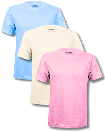 Short Sleeve Crewneck T-Shirts Multipack (Dandy Pack)