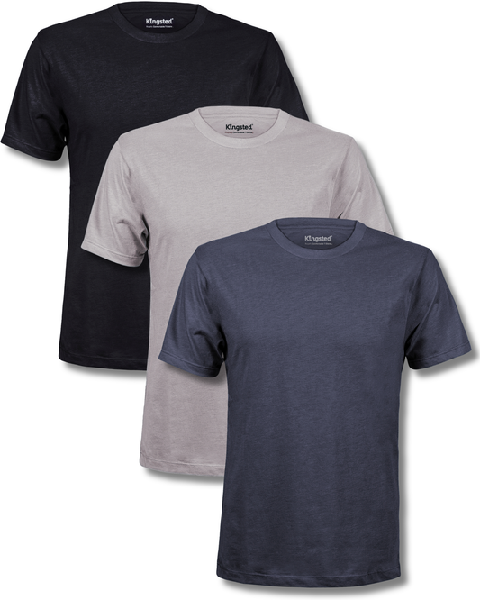 Short Sleeve Crewneck T-Shirts Multipack (Monochrome Pack)