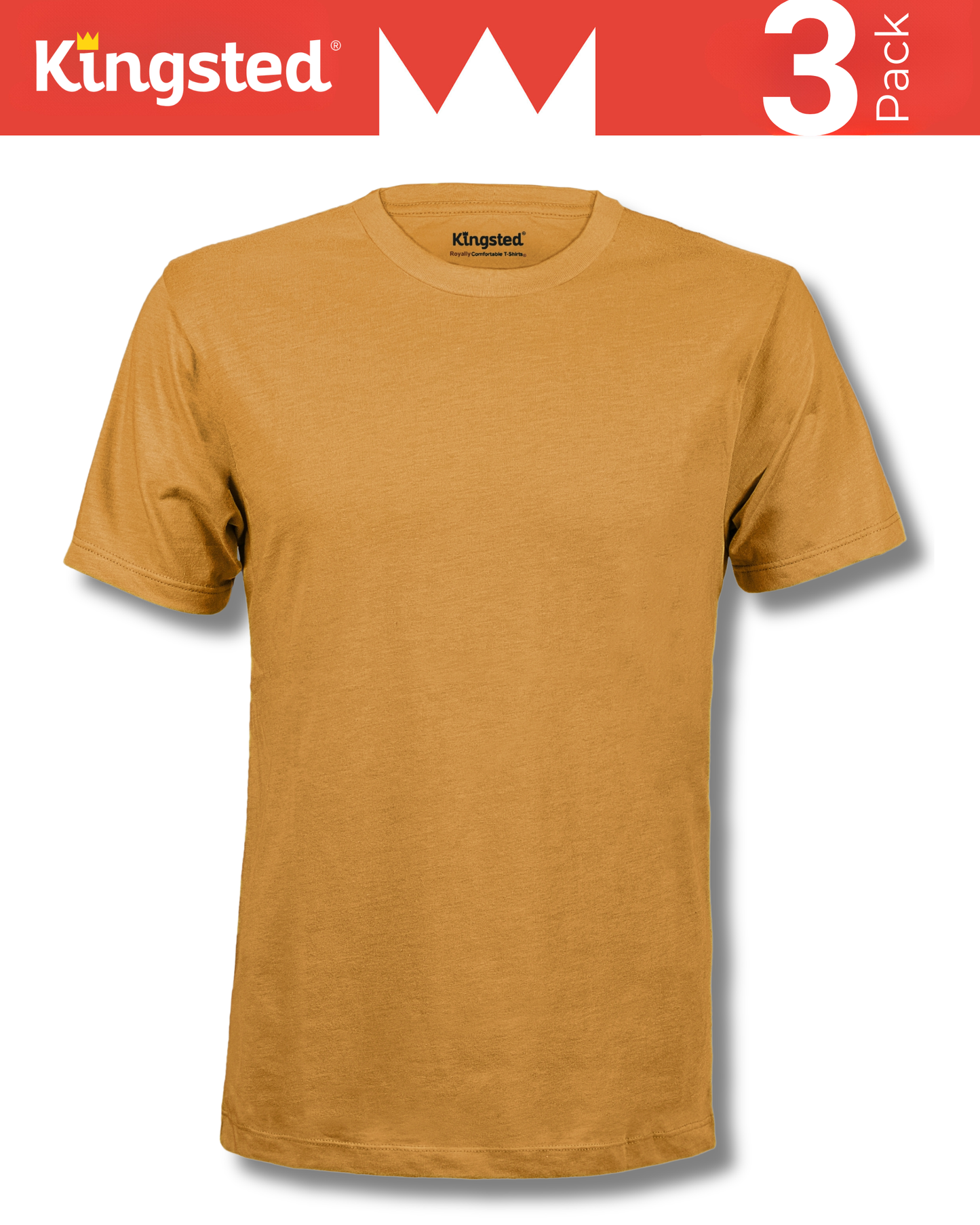 Short Sleeve Crewneck T-Shirts Multipack (Royal Pack)