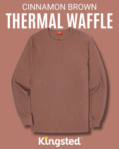 Long Sleeve Thermal Waffle Knit Shirts Multipack (Camo 3-Pack) - Kingsted