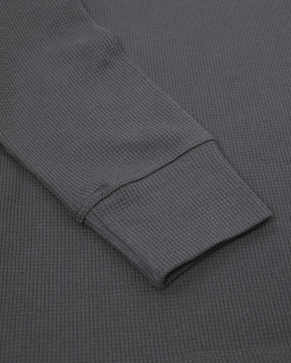 Long Sleeve Thermal Waffle Knit Shirts Multipack (Monochrome 3-Pack) - Kingsted