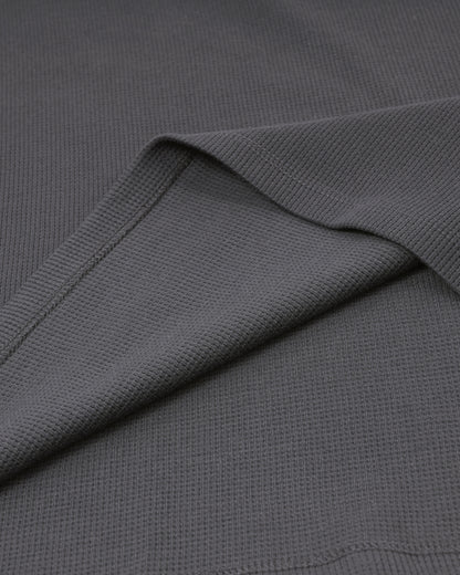 Long Sleeve Thermal Waffle Knit Shirts Multipack (Monochrome 3-Pack) - Kingsted