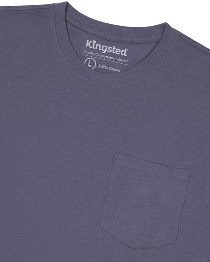 Long Sleeve Pocket T-Shirts Multipack (Classic 3-Pack) - Kingsted