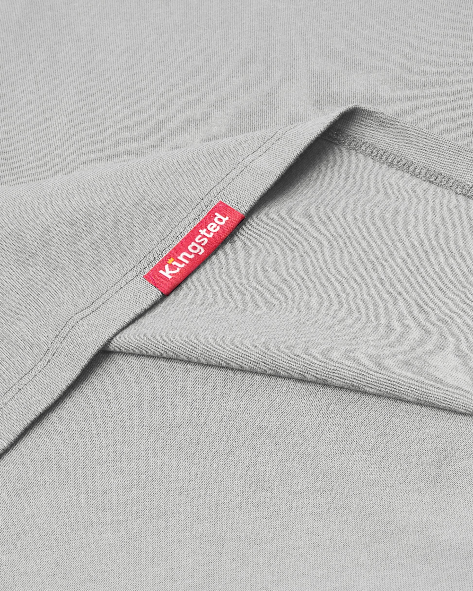 Short Sleeve Pocket T-Shirts (Grey) - Kingsted
