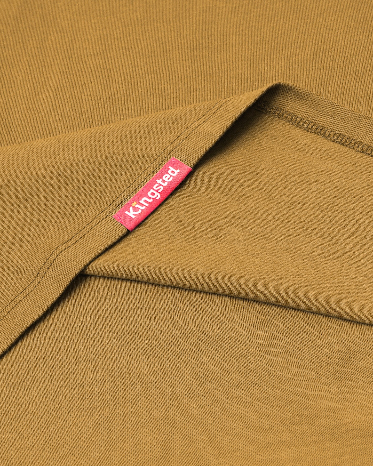 Short Sleeve Pocket T-Shirts (Mustard) - Kingsted