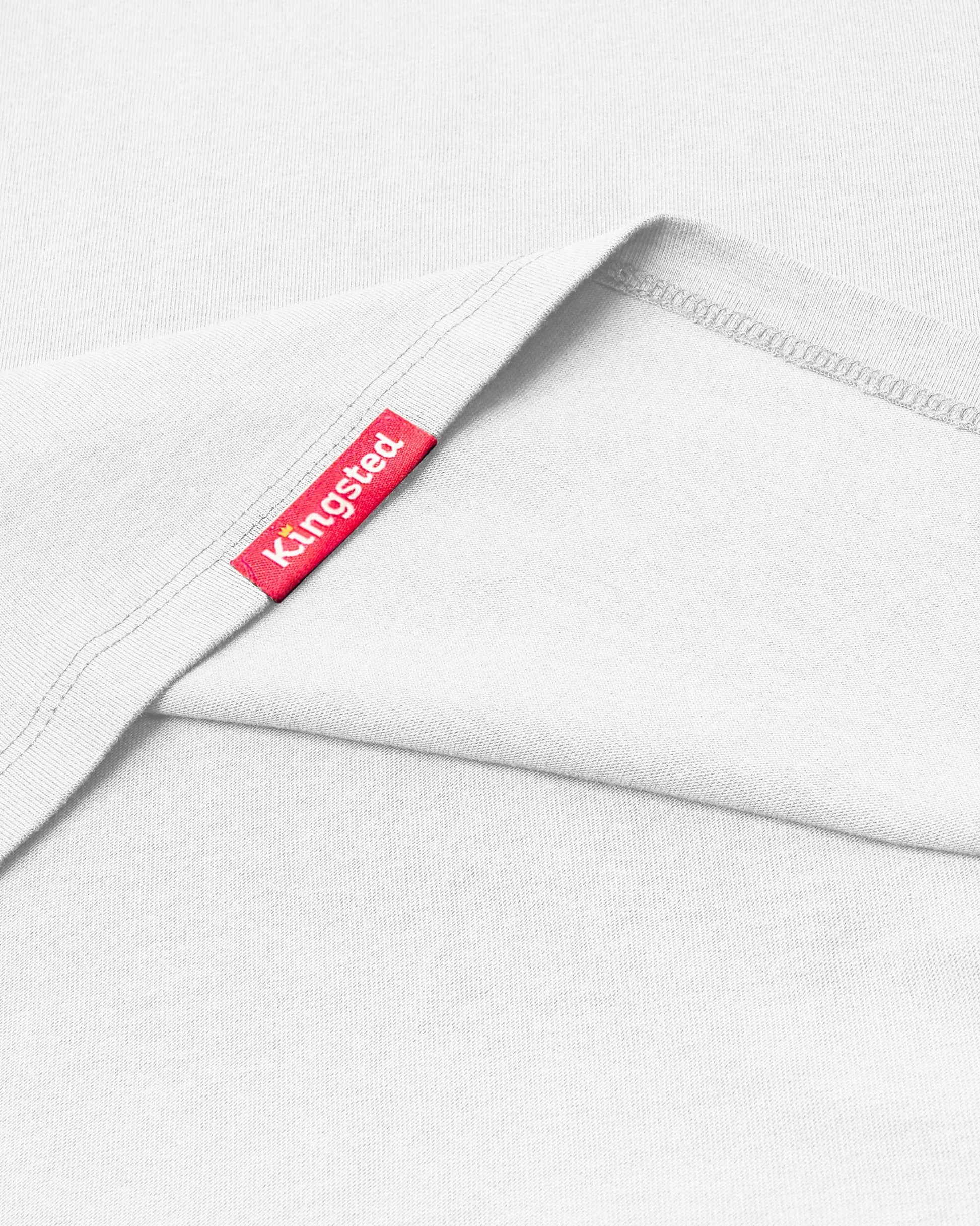 Short Sleeve Pocket T-Shirts (White) - Kingsted