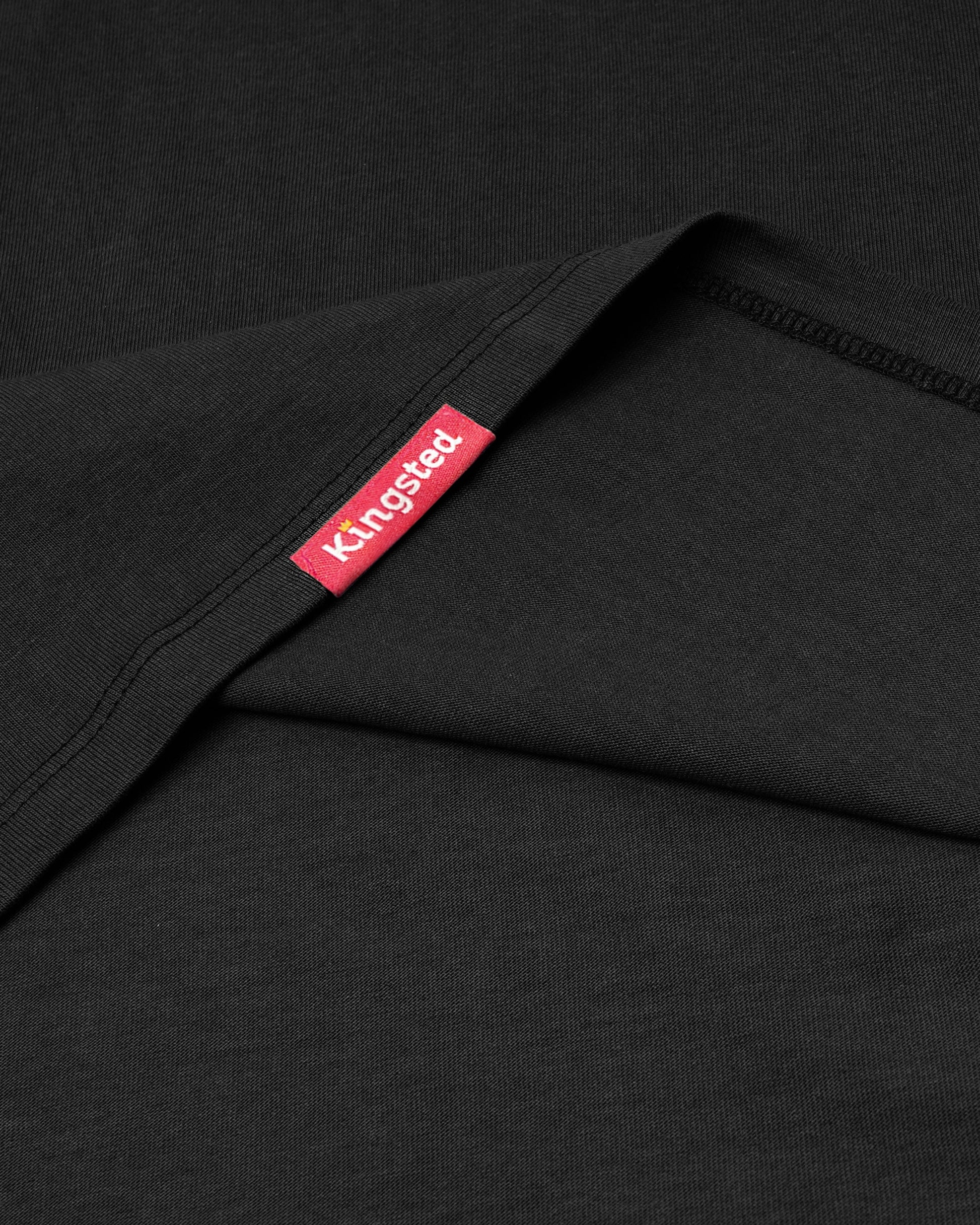 Short Sleeve Pocket T-Shirts (Black) - Kingsted