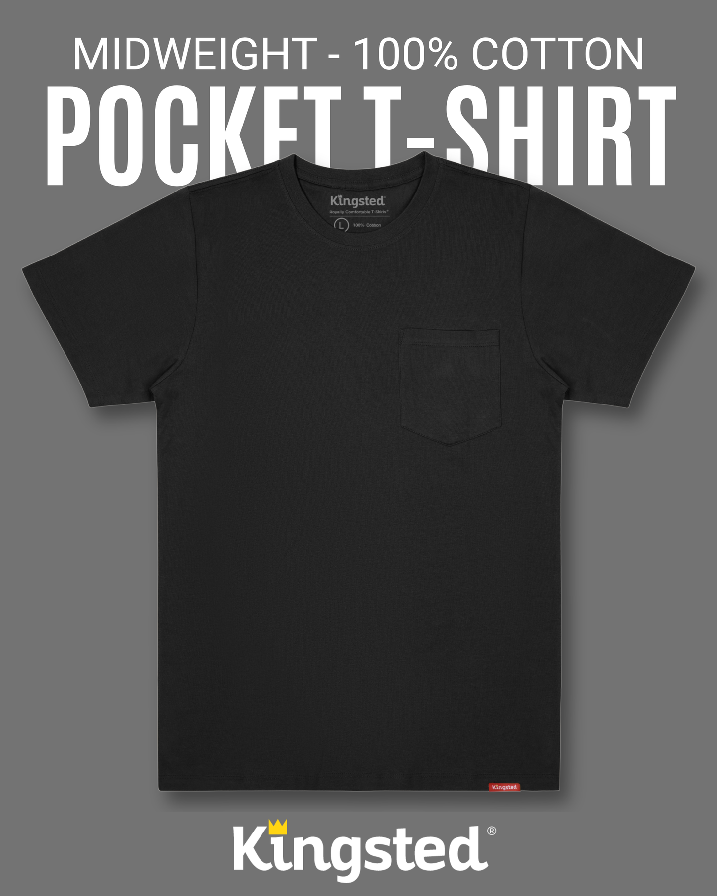 Short Sleeve Pocket T-Shirts Multipack (Everyday 3-Pack)