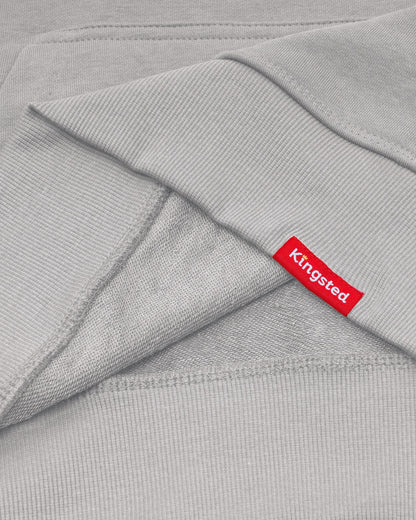 Lightweight Terry Zip Hoodie (Grey)