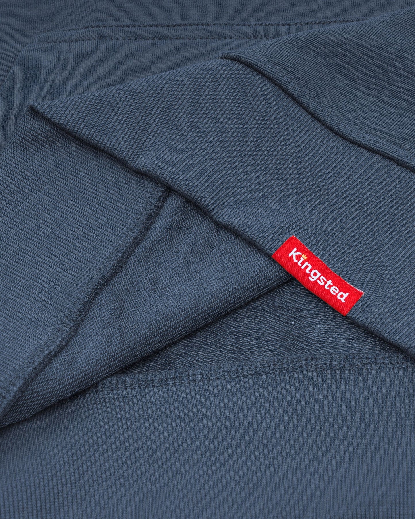 Lightweight Terry Zip Hoodie (Navy Blue)