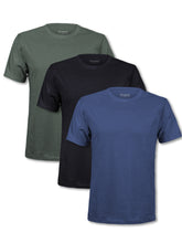 Load image into Gallery viewer, CLASSIC T-Shirt 3-Pack (NAVY, OLIVE &amp; BLACK)
