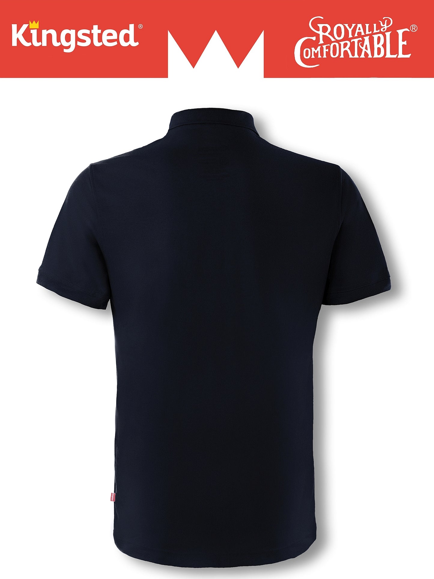 Classic Pique Polo Shirts for Men (Black)