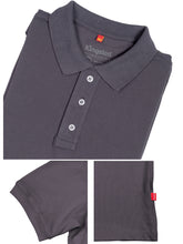 Load image into Gallery viewer, Charcoal Polo Shirt

