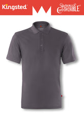 Load image into Gallery viewer, Charcoal Polo Shirt
