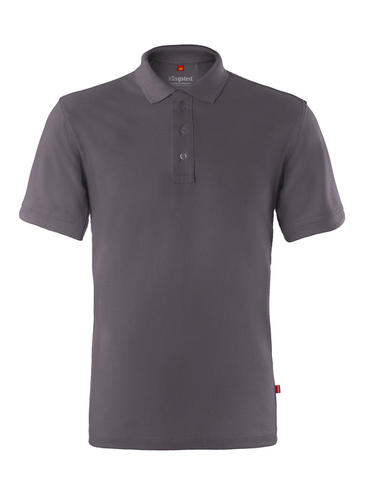 Classic Pique Polo Shirts for Men (Charcoal)