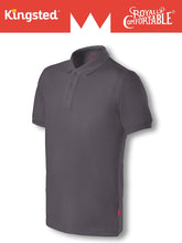 Load image into Gallery viewer, Charcoal Polo Shirt
