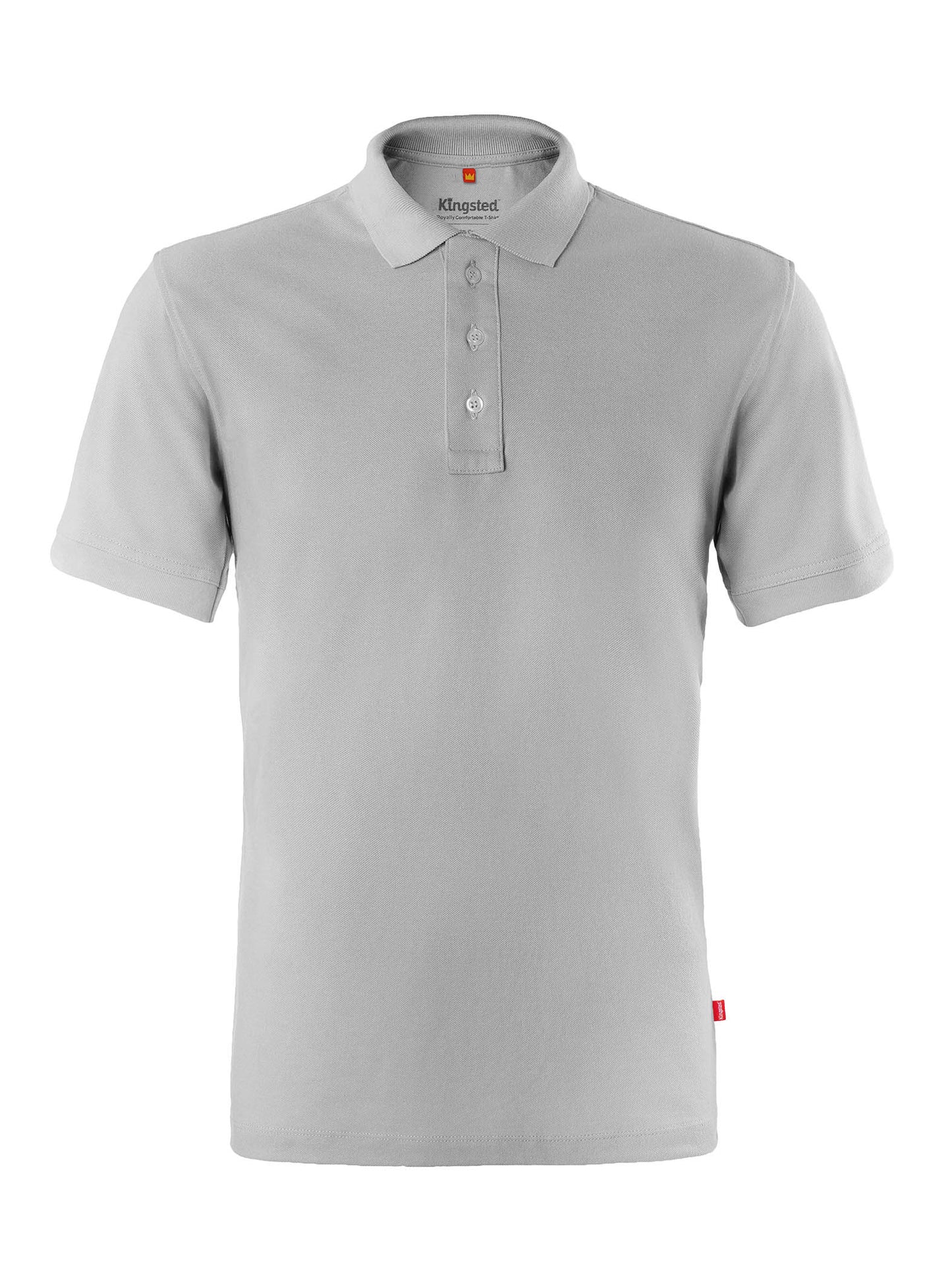 Classic Pique Polo Shirts for Men (Grey)