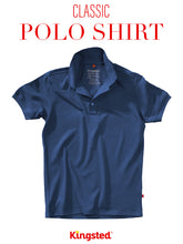 Load image into Gallery viewer, Navy Blue Polo Shirt
