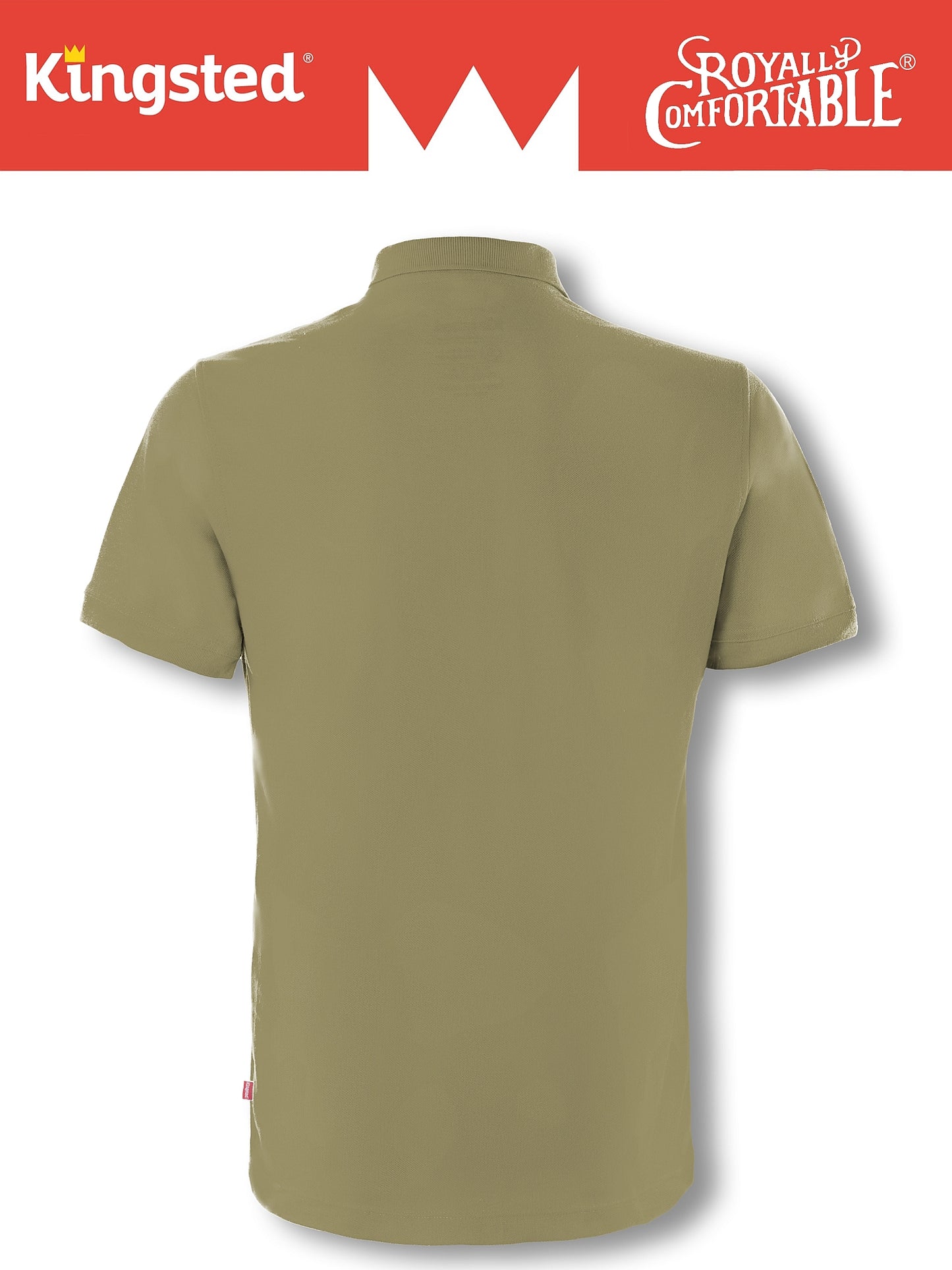 Classic Pique Polo Shirts for Men (Olive Green)