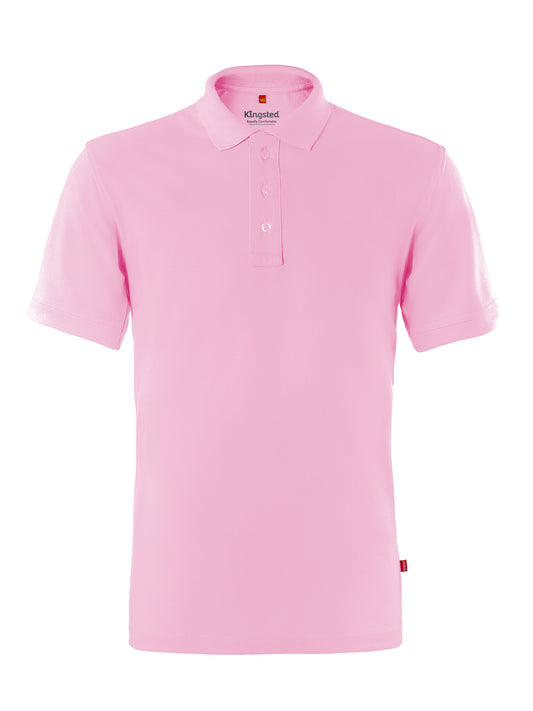 Classic Pique Polo Shirts for Men (Pink)